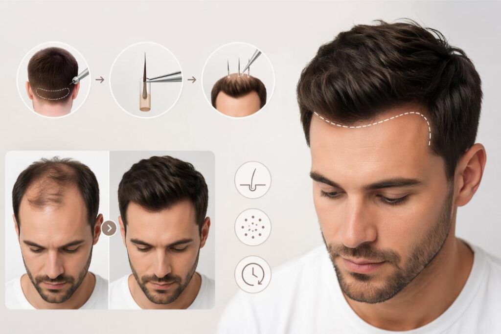 greffe cheveux homme